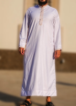 Qamis 'Masaf' Wit - Custom Qamis