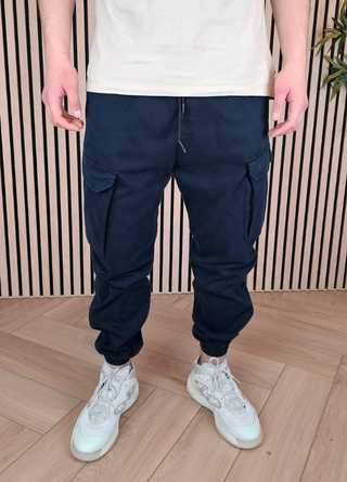 Cargo Broek 'Revision 2.0' Navy van Al-Mirats