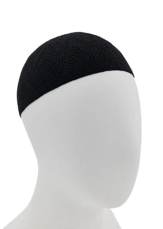 Gebedsmuts 'Cottonmix Subtle' Zwart