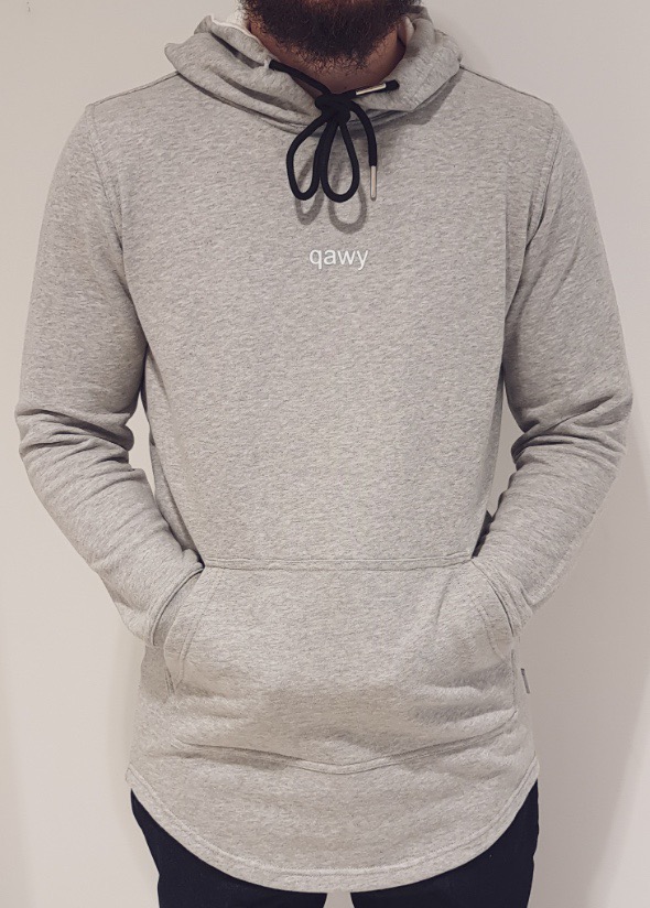 grijze-hoodie-van-qawy-bovenkleding-islamitische-kleding-voor-mannen